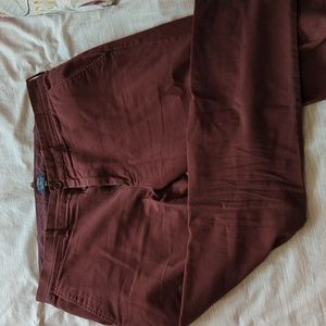 JCrew Red Chino 35W 32L